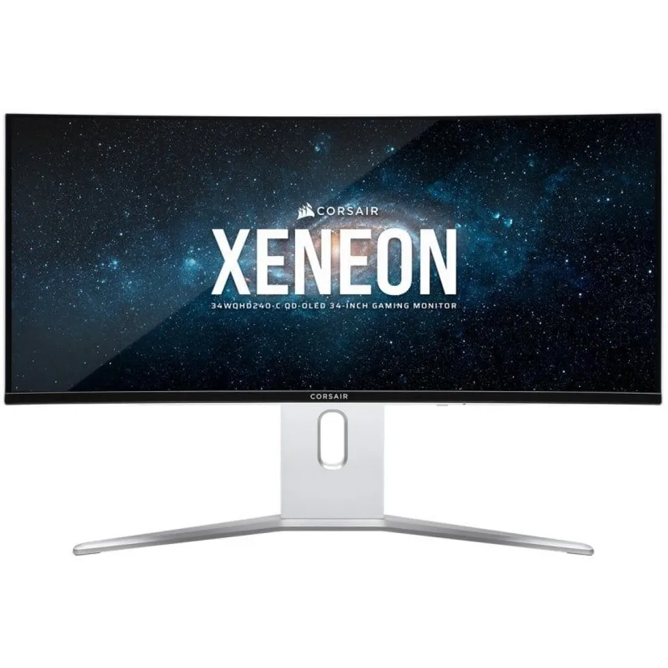 Corsair XENEON 34WQHD240-C Monitor QD-OLED UltraWide 240Hz HDR FreeSync Premium Curva