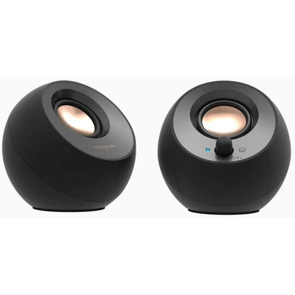 Creative 2.0 Bluetooth USB-C 8W con entrada auxiliar Negro