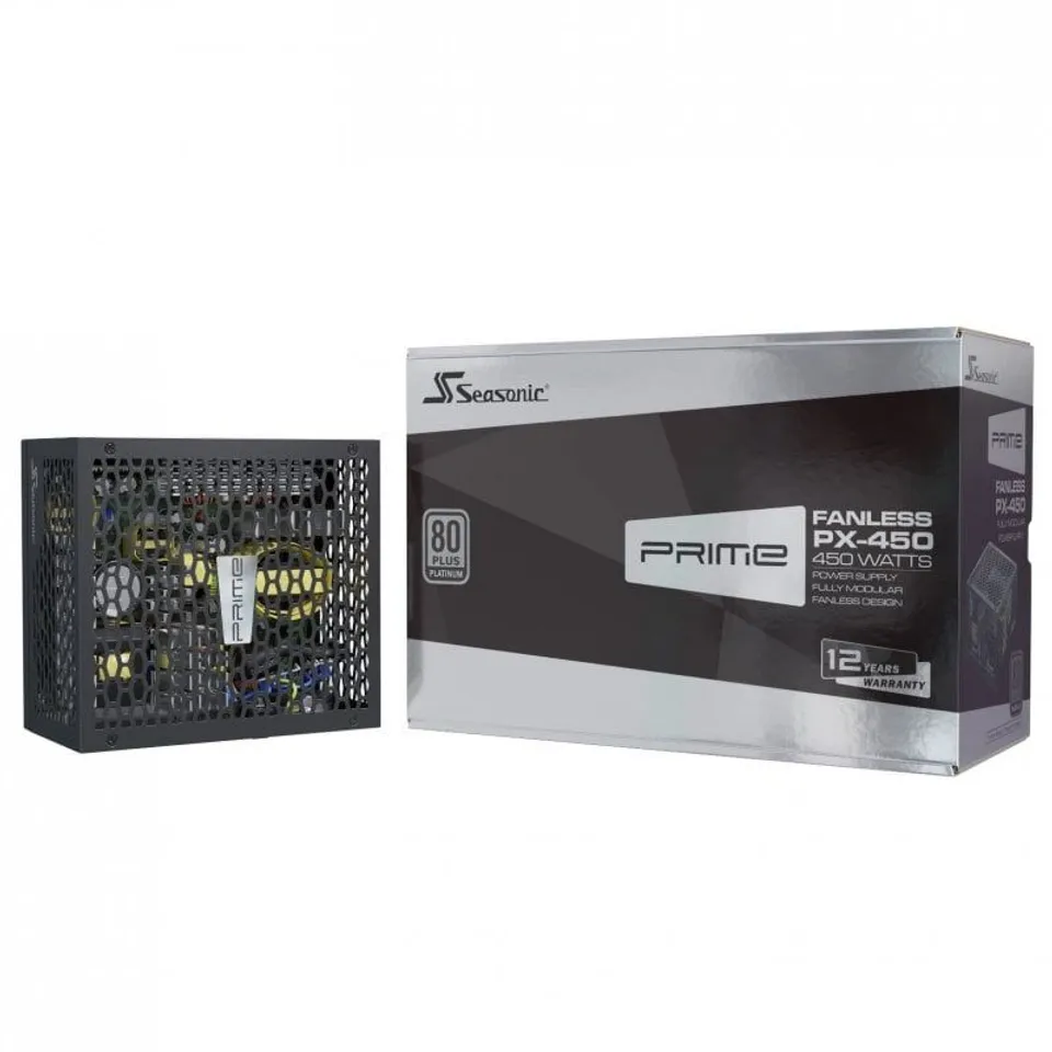 Seasonic PRIME Fanless PX-500 450W 80+ Platinum Modular