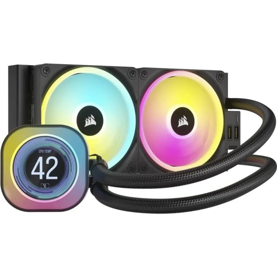 Corsair iCUE LINK H100i LCD Refrigeración Líquida 240 mm