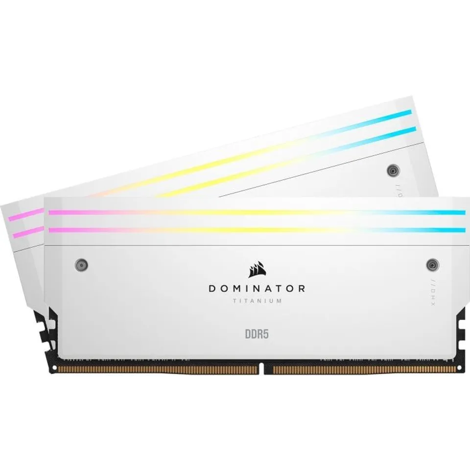 Corsair Dominator Titanium DDR5-6400 32GB (2x16) CL32 Blanco