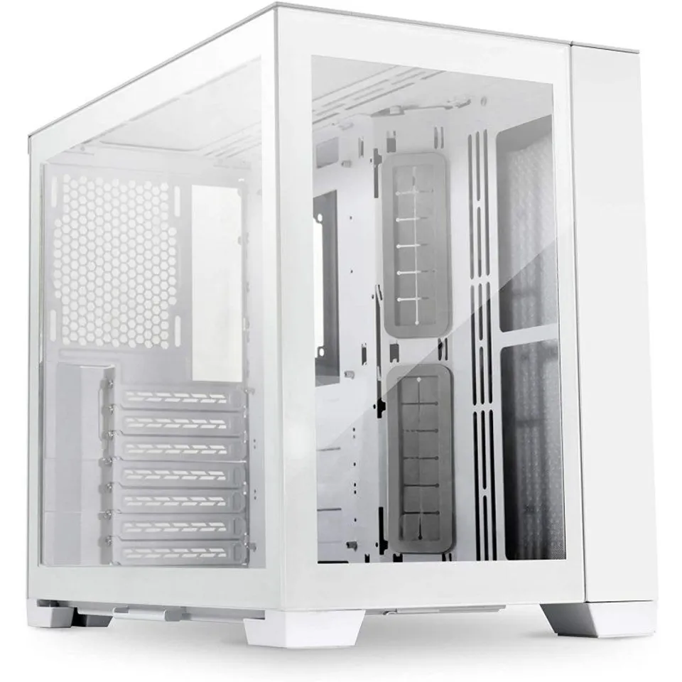 Lian-Li O11 Dynamic Mini Snow Cristal Templado USB-C/3.1