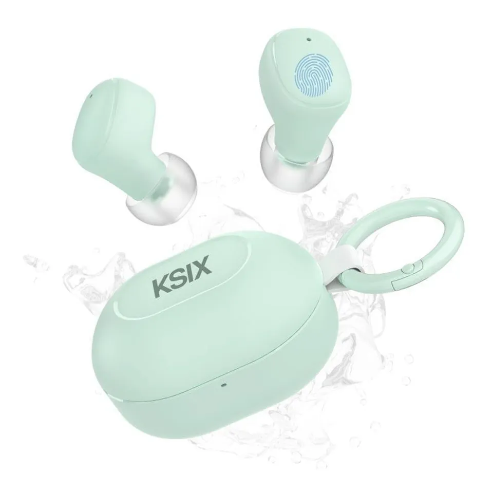 Ksix Neutron Auriculares inalámbricos USB-C 20h Verde