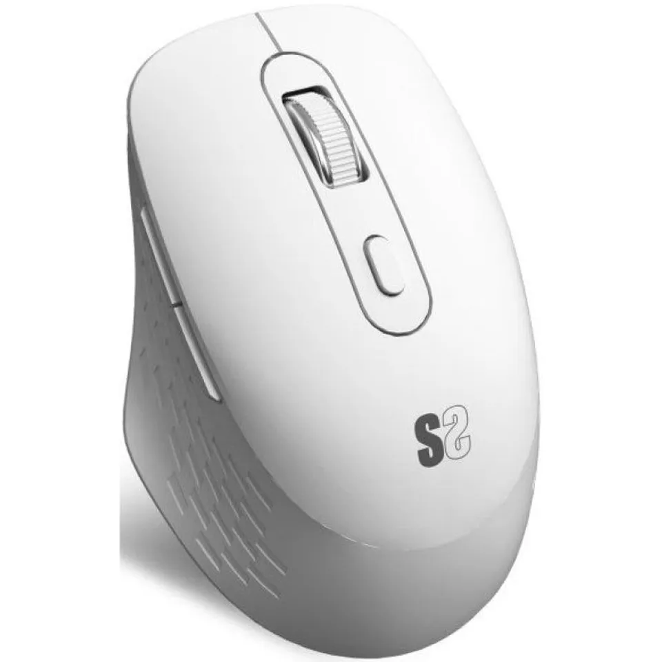 Subblim Curve Ergo Dual Ratón Inalámbrico Blanco