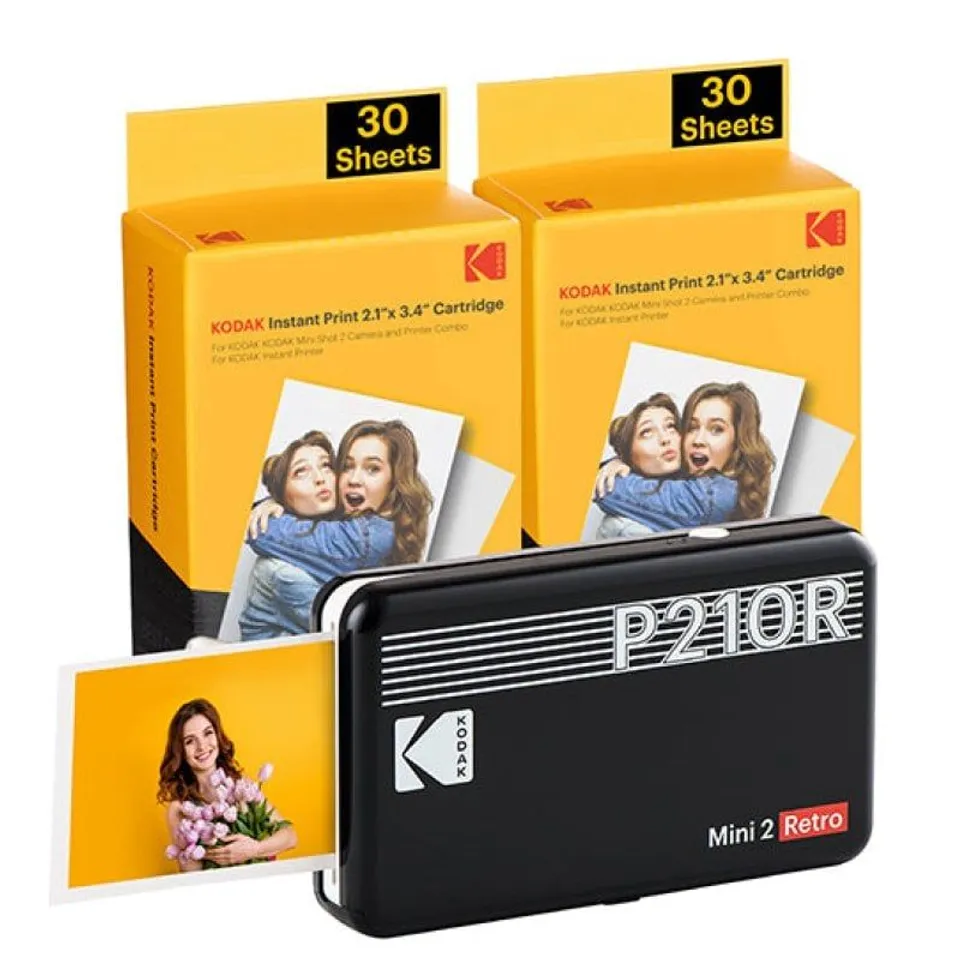 Kodak Mini 2 Retro Impresora por Sublimación 68 Fotos