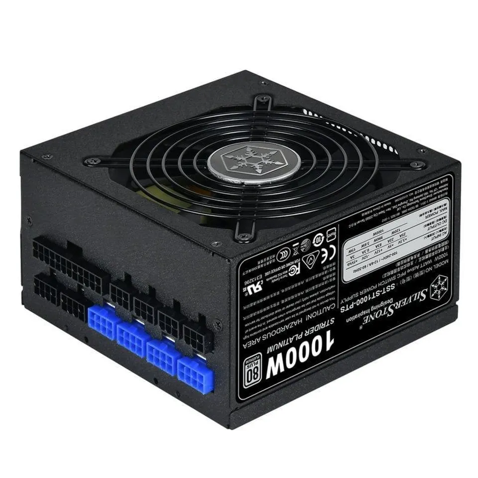 SilverStone ST1000-PTS 1000W 80 Plus Platinum Fuente Modular