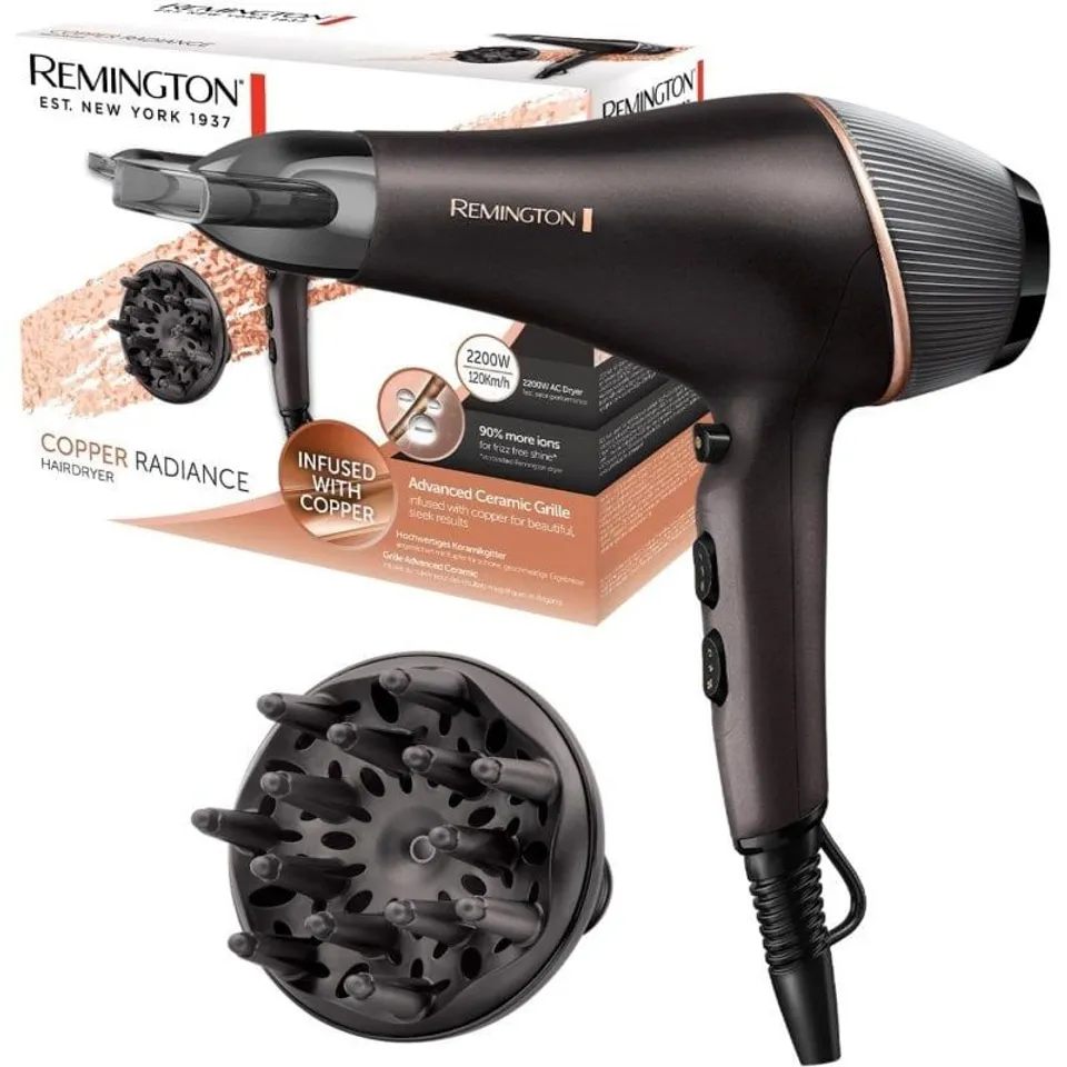 Remington AC5700 Secador 2200W Negro