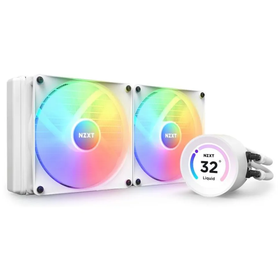 NZXT Kraken Elite 280 RGB Refrigeración Líquida Blanca