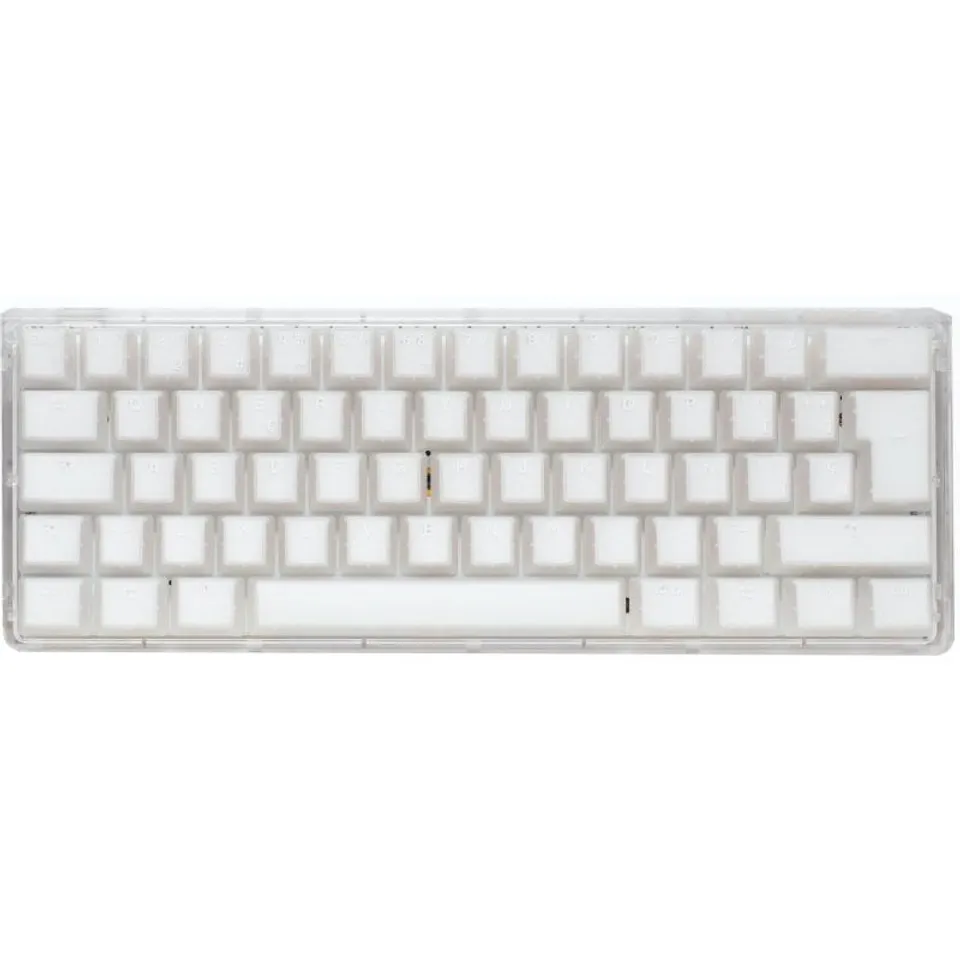 Ducky One 3 Mini Aura White Teclado Mecánico Switch MX Red RGB PBT