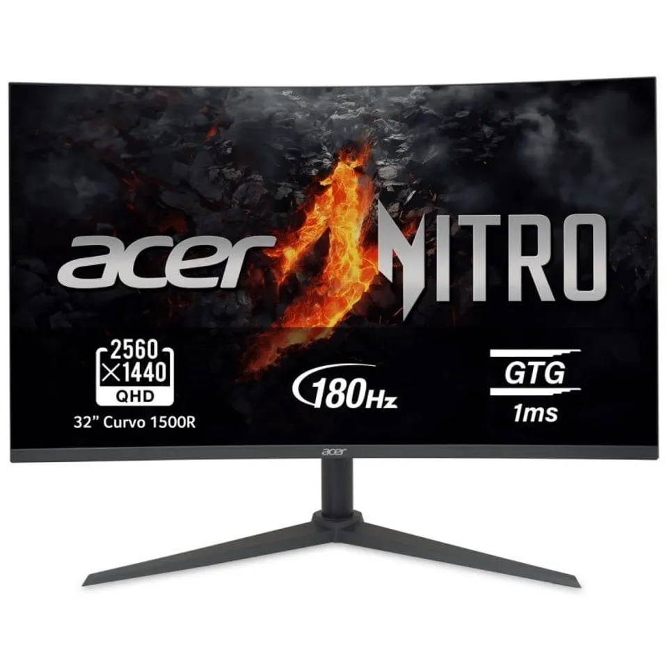 Acer Nitro XZ320QU S3 31.5″ VA QHD 180Hz 1ms 1500R Curva