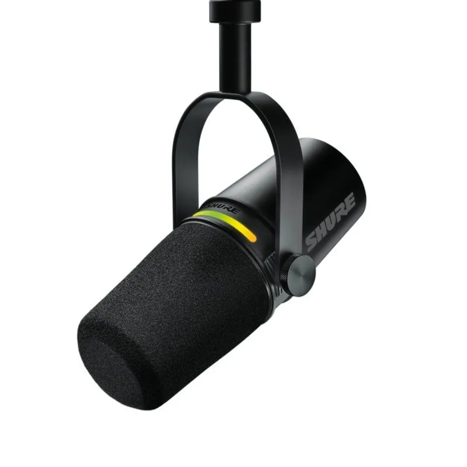 Shure MV7+ Micrófono Dinámico para Podcast USB/XLR Negro