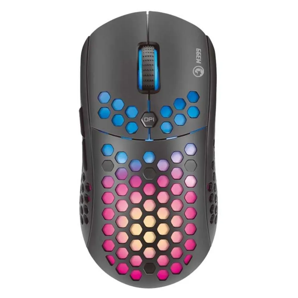 Scorpion MA-M399 Ratón Gaming 6400DPI Negro