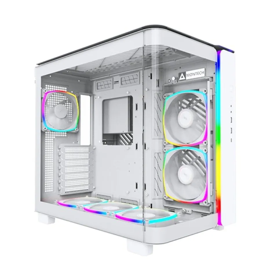 Montech KING 95 PRO Caja con cristal templado USB 3.2 Blanco
