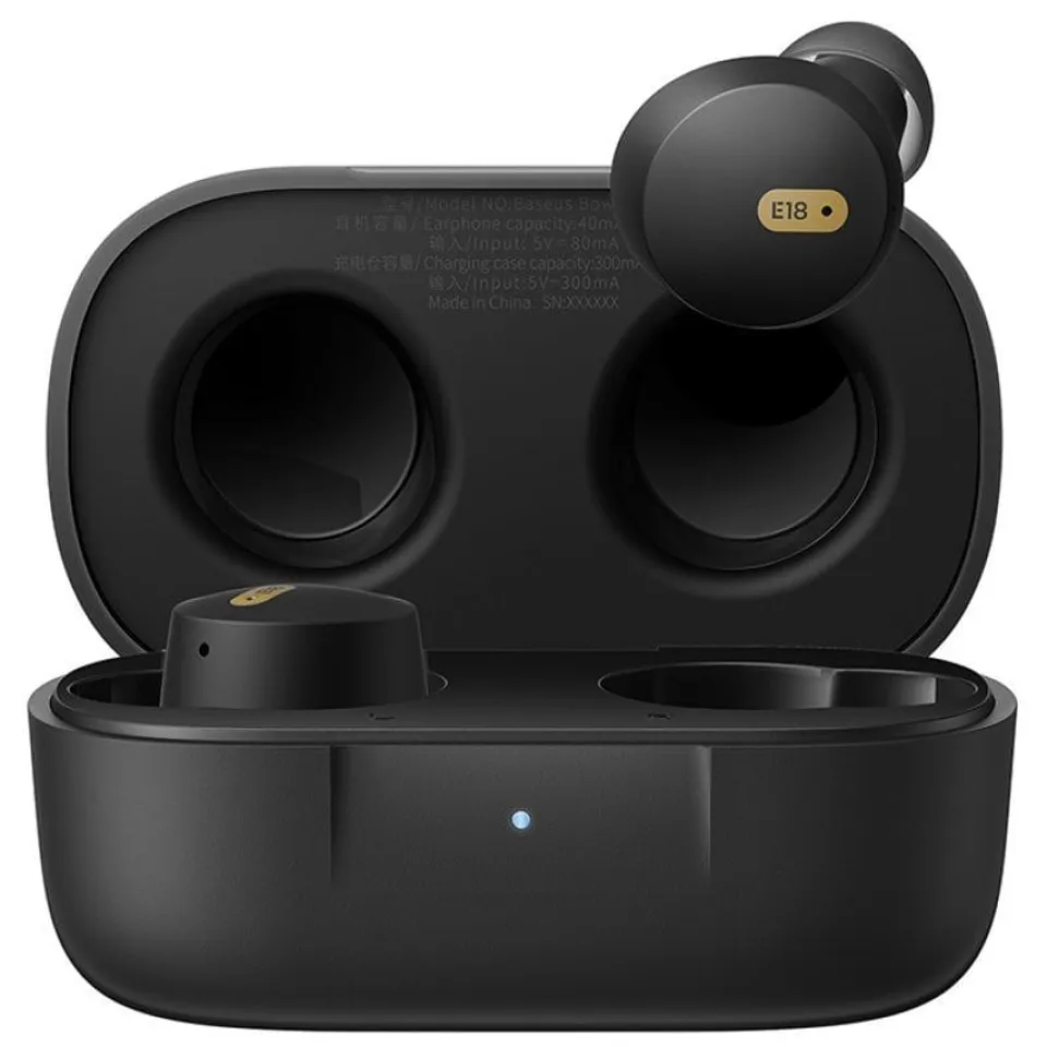 Baseus Bowie E18 Auriculares True Wireless ANC Negros