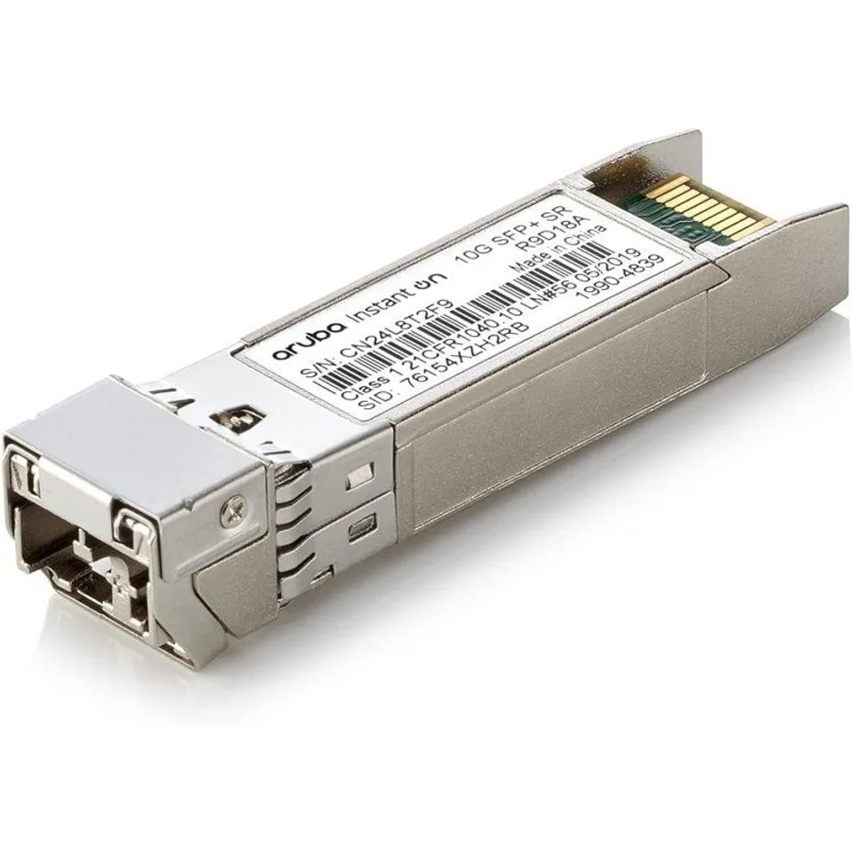 HPE Instant On 10G SFP+ SR Transceptor Modelo con alcance de 300m