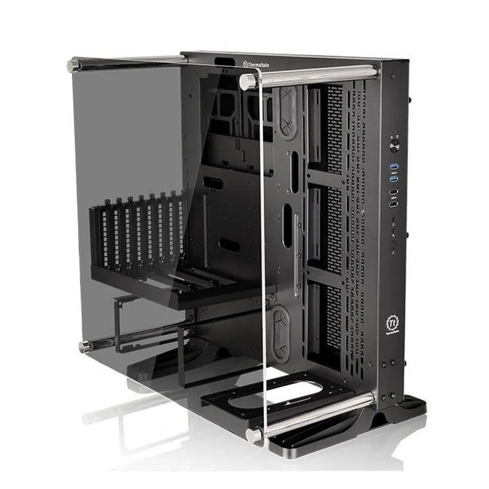 Thermaltake Core P3 Caja de PC con USB 3.0 y Cristal Templado Negra