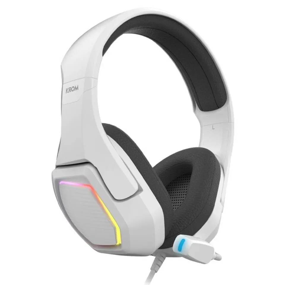 Krom Kopa 7.1 RGB USB Auriculares Gaming Blancos