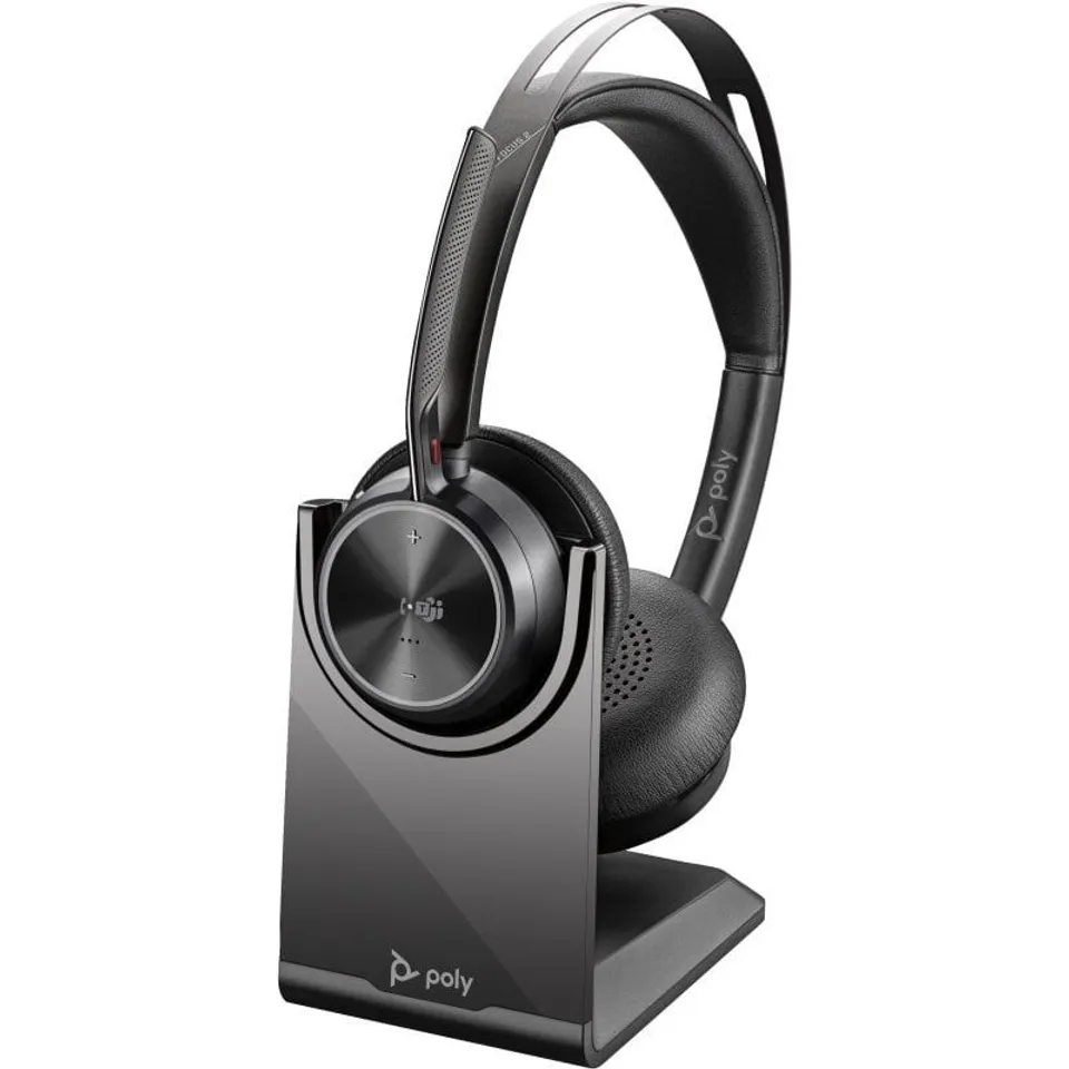 Poly Voyager Focus 2 Bluetooth Base Carga Certif. Teams