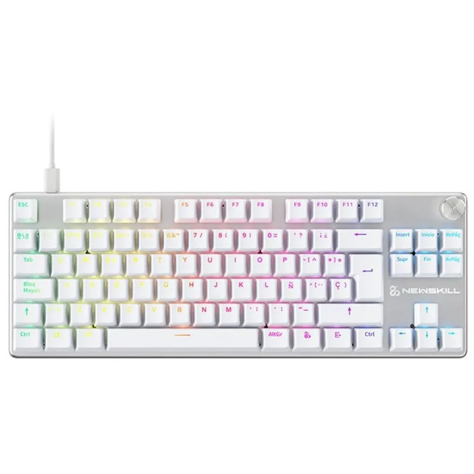 Newskill Serike V2 TKL RGB Blanco NewSwitch Red
