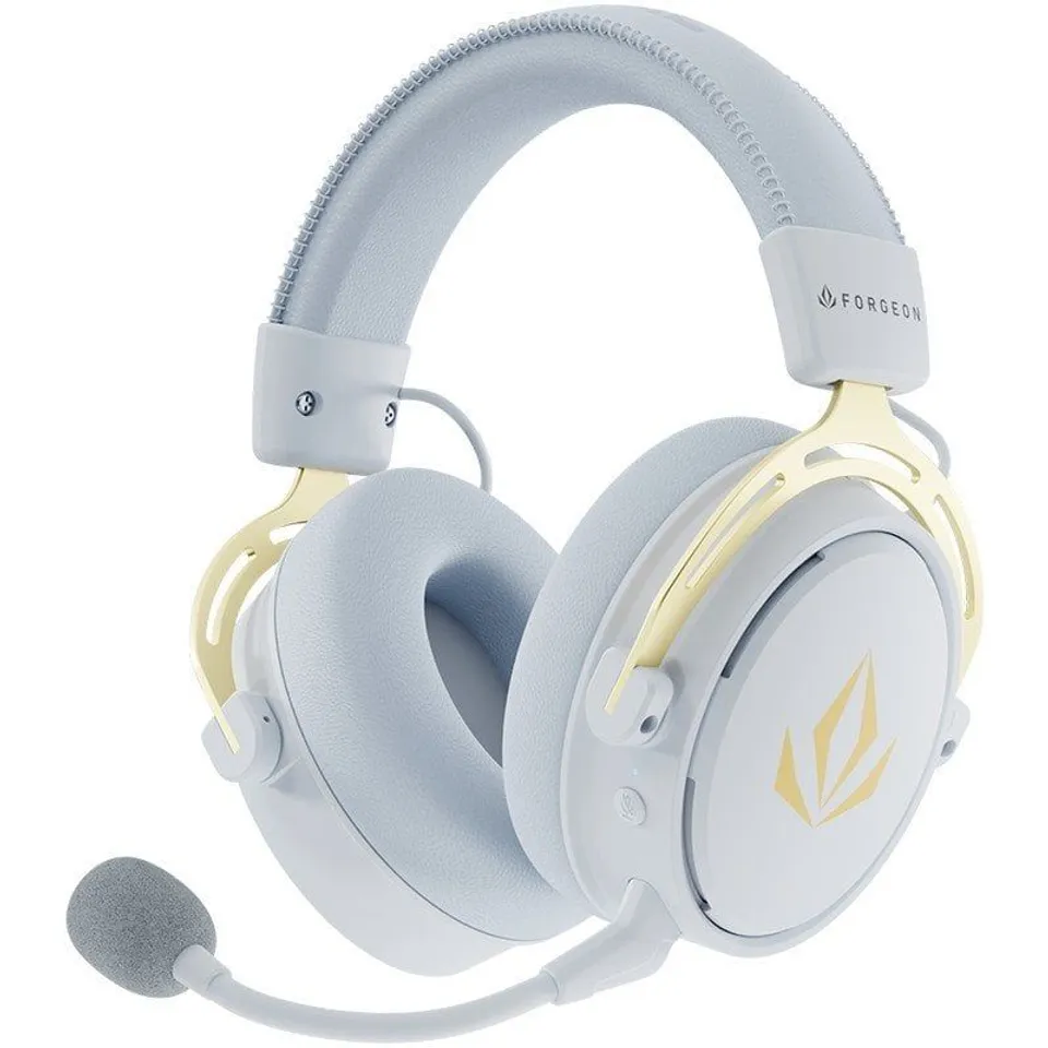 Forgeon Auriculares Gaming Inalámbricos PC PS4 PS5 Xbox Switch Blancos