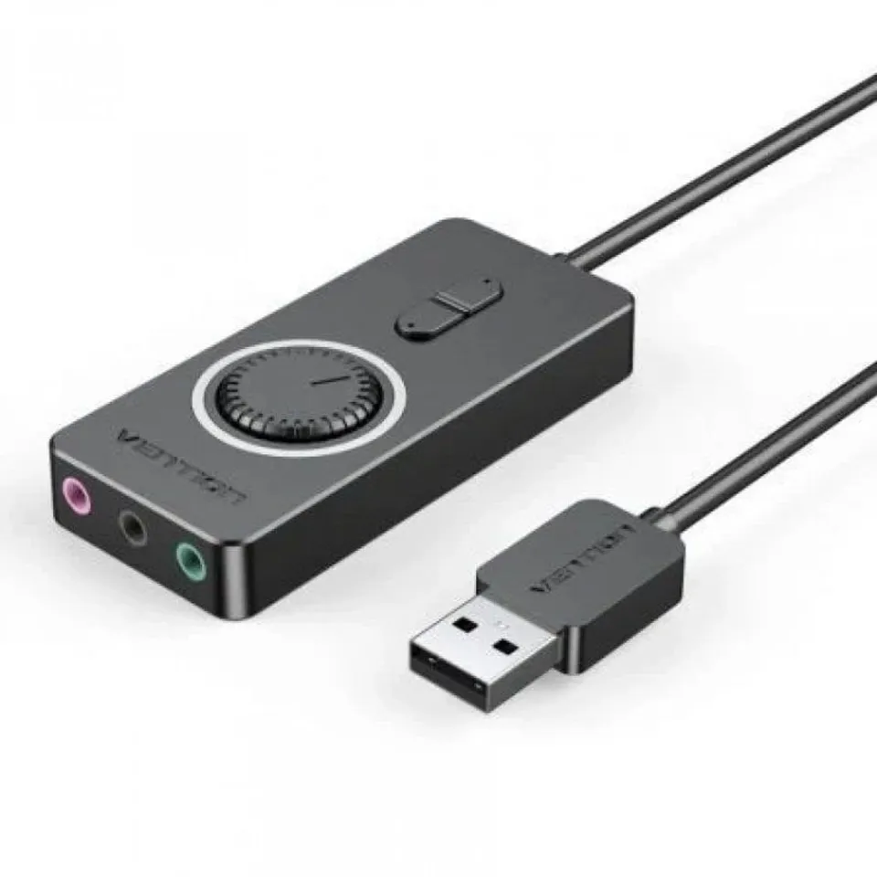 Vention Tarjeta de Sonido 3x Jack 3.5mm Hembra