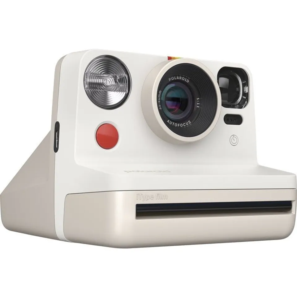 Polaroid Now Gen 2 Cámara de Fotos Instantánea Analógica Blanco Vintage