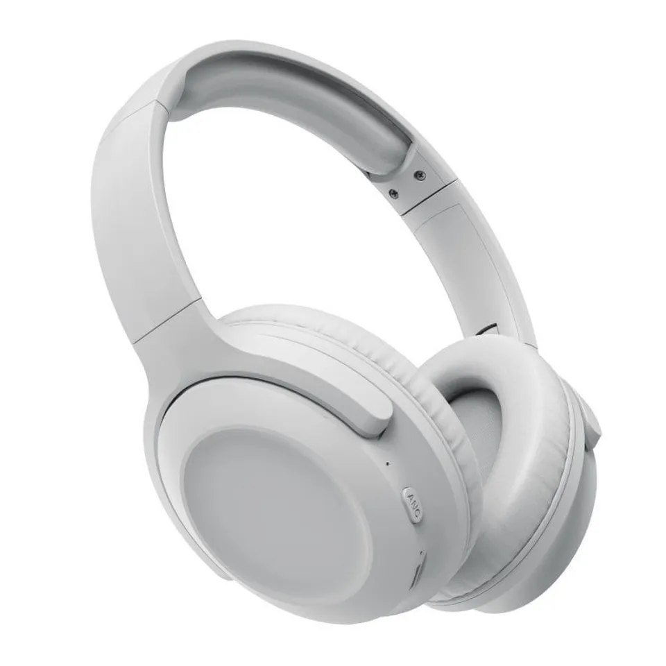 Muvit For Change ANC Auriculares Plegables, Blanco