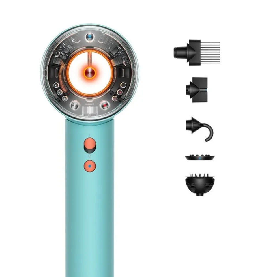 Dyson Supersonic Secador de Pelo Azul Naranja