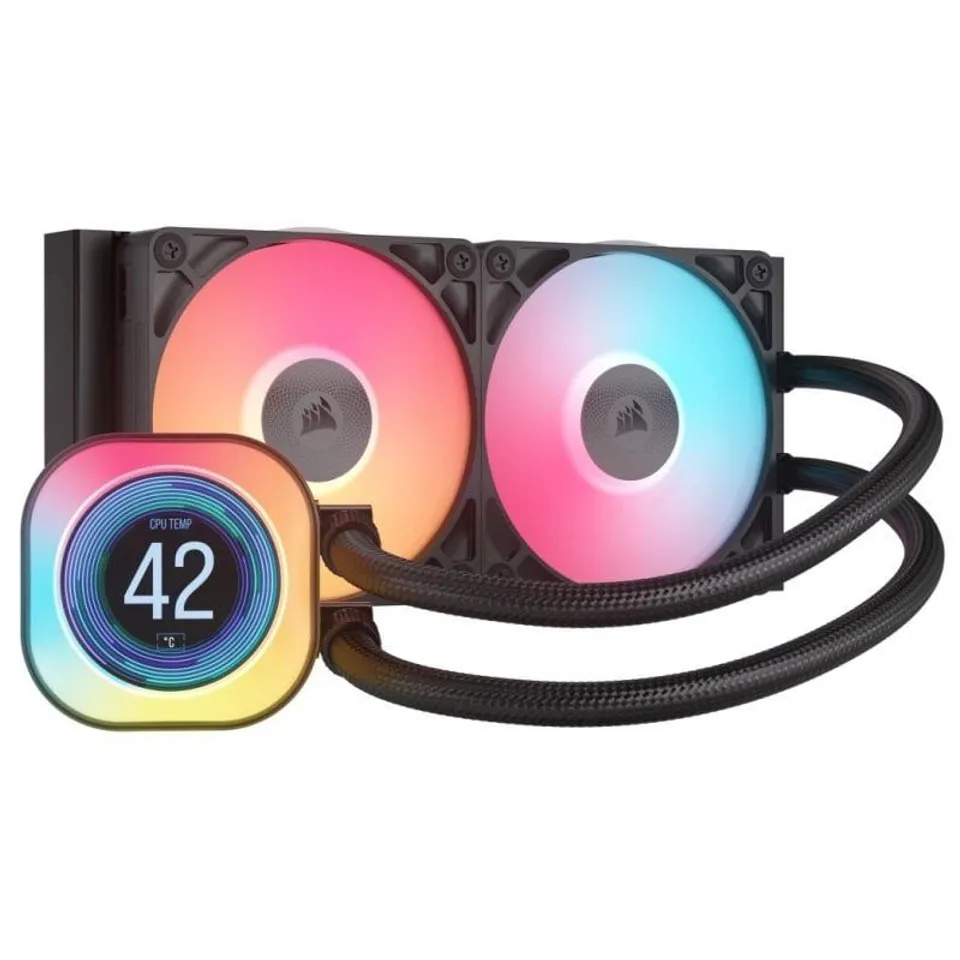 Corsair iCUE LINK TITAN 240 RX LCD Kit Negro