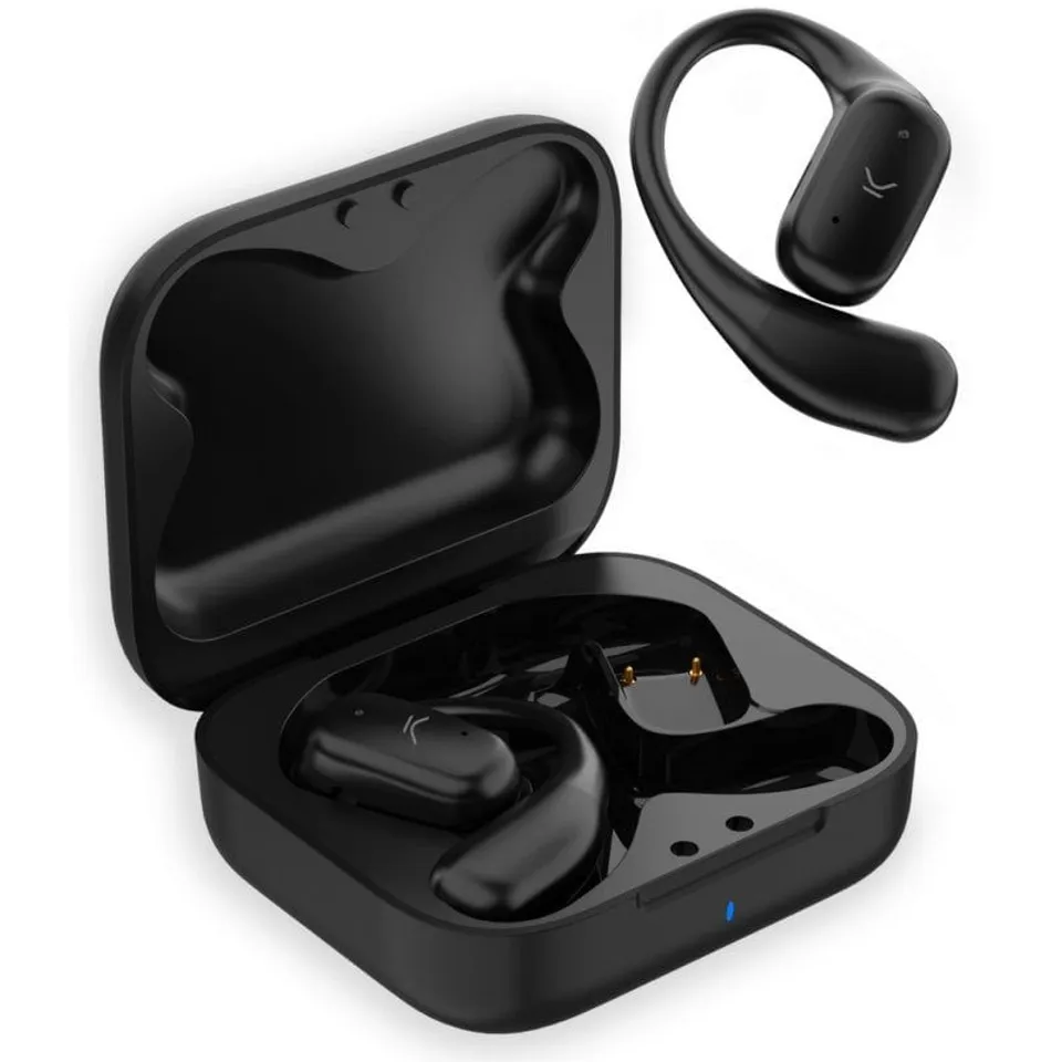 Ksix Cosmos Auriculares Inalámbricos Open Ear 6+18h Negro