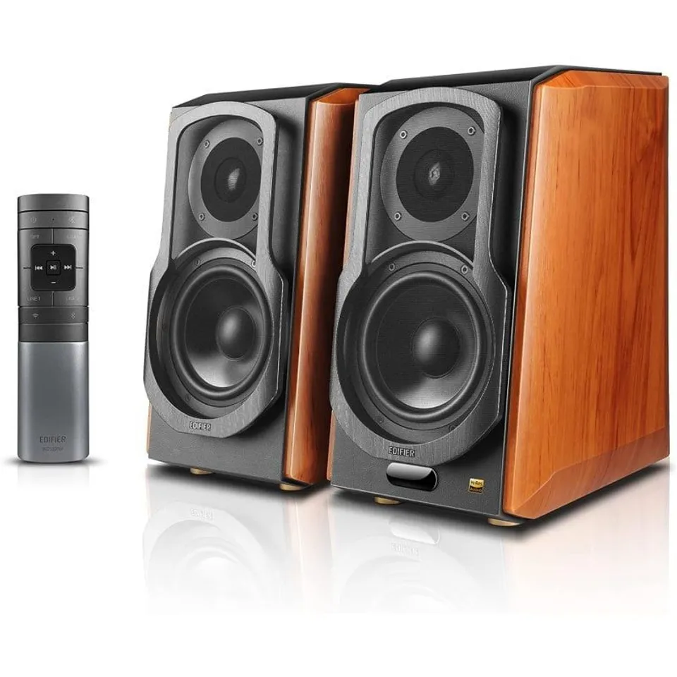 Edifier S1000W Altavoces Activos WiFi/Bluetooth Marrón