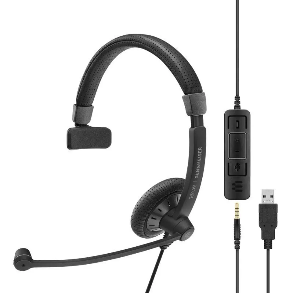 Sennheiser Epos SC 45 Monoaural USB Negro