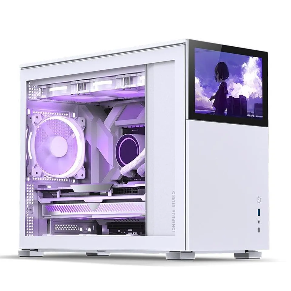 Jonsbo D31 STD Cristal Templado USB 3.2 Blanco