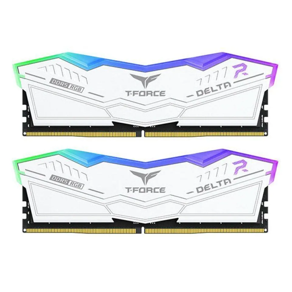 Team Group Delta White RGB DDR5 5600MHz 32GB 2x16GB CL32