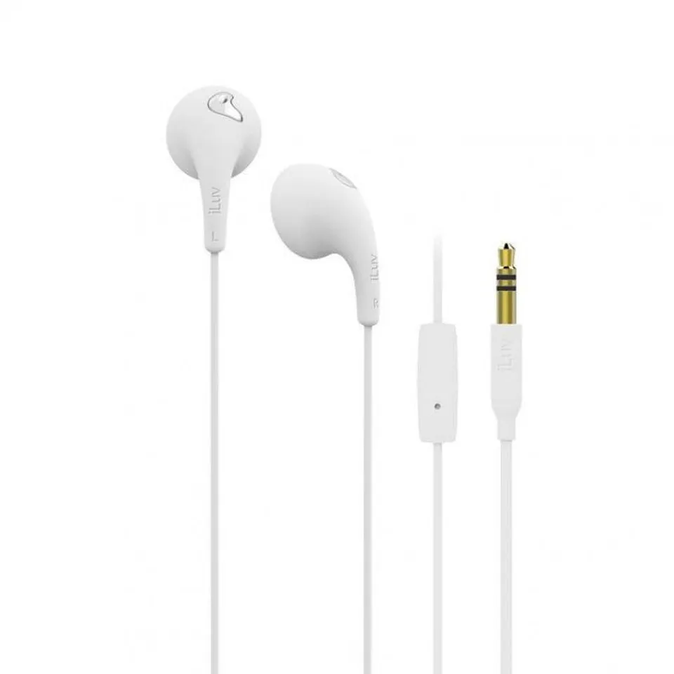 Iluv Bubble Gum Talk Auriculares con Micrófono Blanco