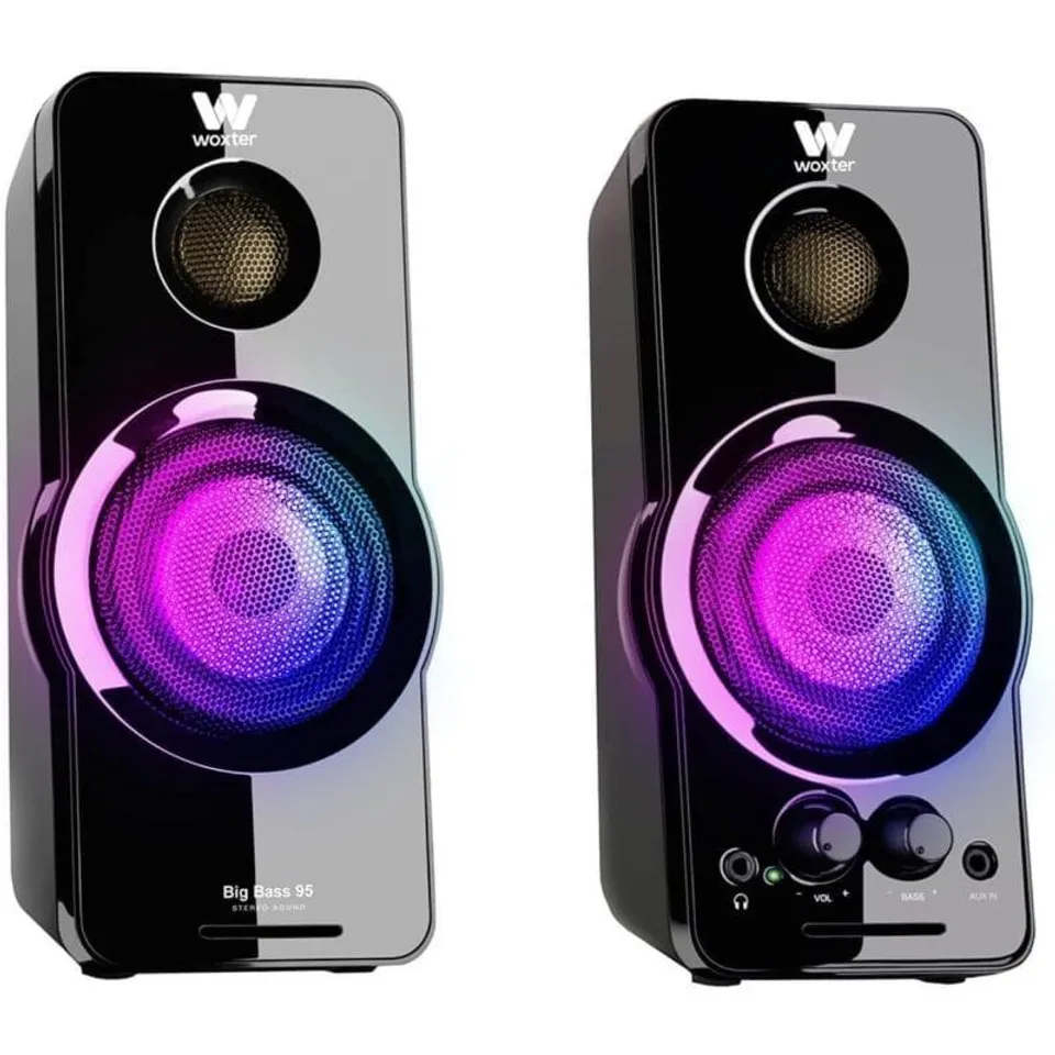 Woxter Big Bass 95 RGB Altavoces 2.0 20W