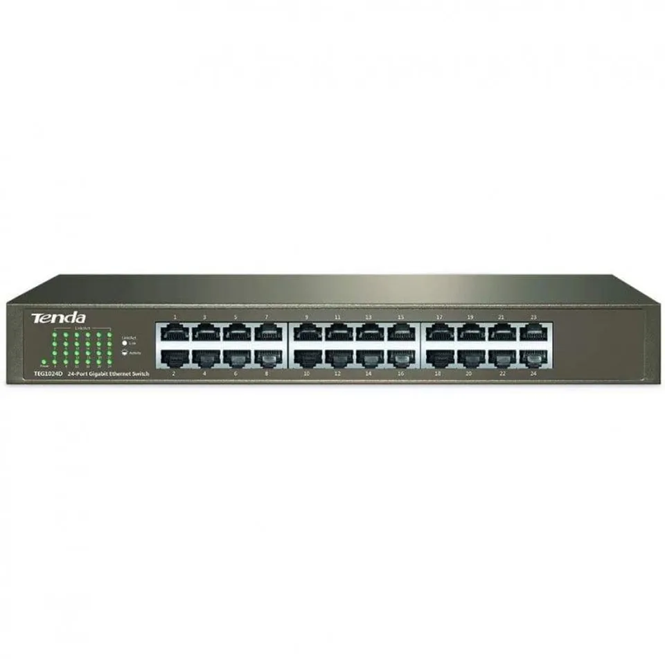 Tenda TEG1024D Conmutador Ethernet Gigabit 24 Puertos