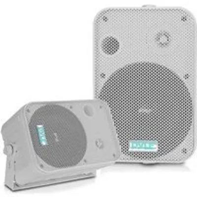 Pyle PDWR50W Pareja de Altavoces Pasivos 500W Blancos