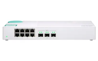 QNAP QSW-308S Switch No Administrado Gigabit Ethernet Blanco