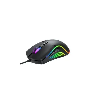 Ratón Denver GMO-402 Gaming USB 6400 DPI Negro RGB 7 Botones