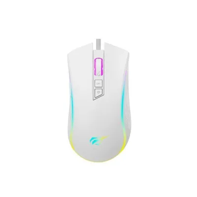 Ratón Havit MS1034 USB 4800DPI Blanco 7 Botones Ergonomía Gaming