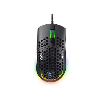 Ratón Havit MS1036 USB 7200 DPI Negro 7 Botones Iluminación RGB