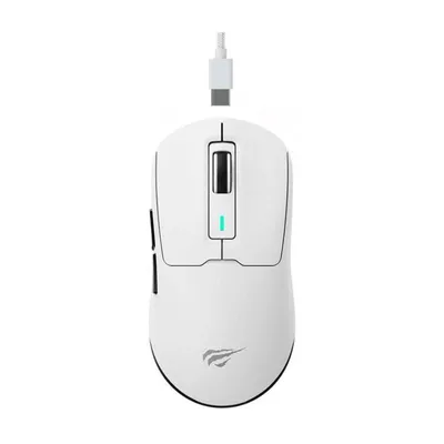 Ratón Havit MS969 WB RF Wireless Bluetooth USB-C 16000 DPI Blanco Iluminación