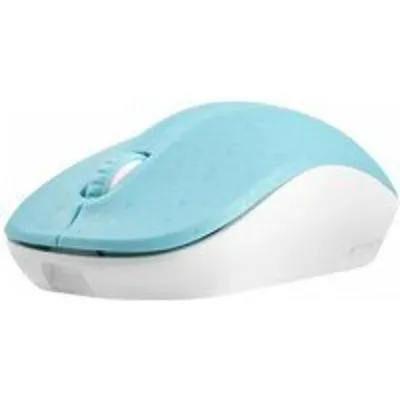 Ratón Natec inalámbrico Bluetooth 1600 DPI ambidiestro azul y blanco