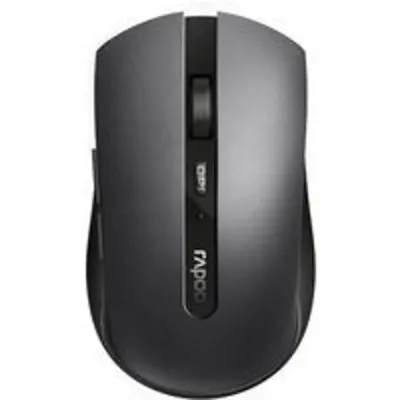 Ratón Rapoo inalámbrico 1600 DPI Bluetooth 2.4 GHz Multi-Mode silencioso ambidiestro