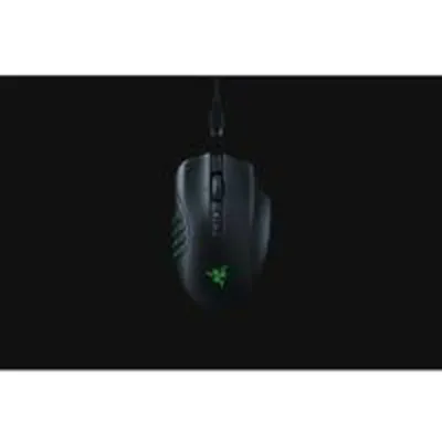 Ratón Razer Naga V2 Pro 30000 DPI inalámbrico RF/Bluetooth/USB-C 20 botones RGB Negro