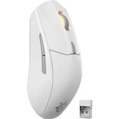 Ratón SteelSeries Rival 3 Wireless Gen 2 gaming inalámbrico 18000 DPI RGB 6 botones Blanco