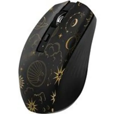 Ratón T'nB ASTRO Bluetooth USB Type-A 1600 DPI 6 Botones Recargable Negro