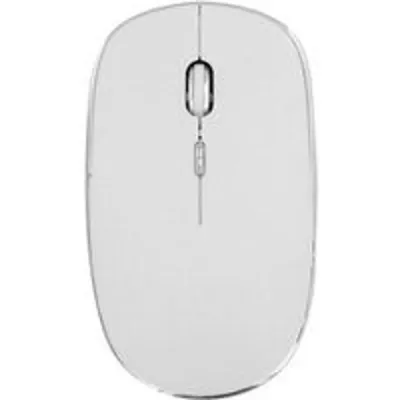 Ratón T'nB MWRUBBY1 Inalámbrico 1600 DPI Ambidextro Clic Silencioso Plata/Blanco