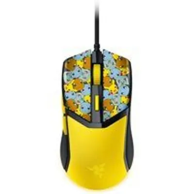 Razer Cobra Pokémon Kanto Starters Edition Ratón Gaming Chroma RGB 8500DPI Amarillo